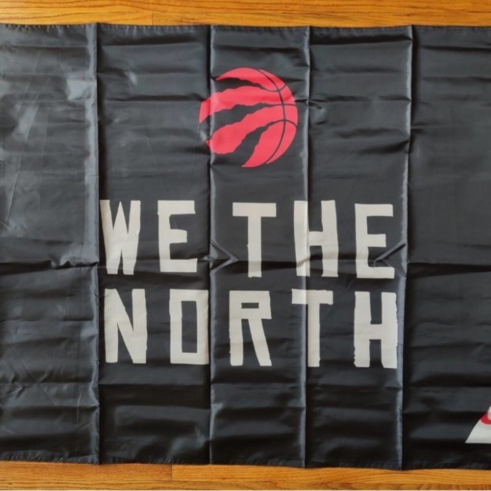 Black and Red Wall Decor Flag